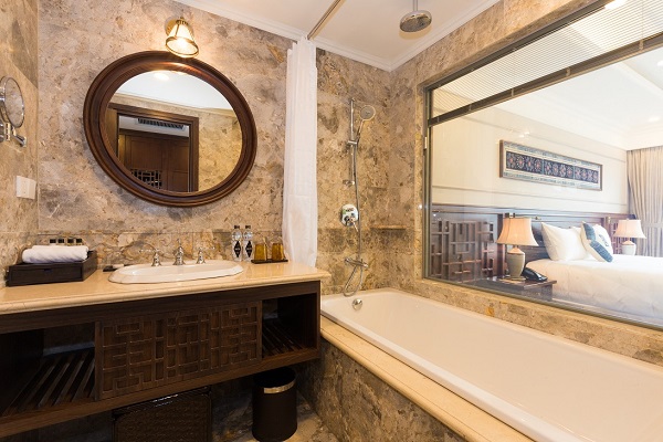 bathroom silk path resort