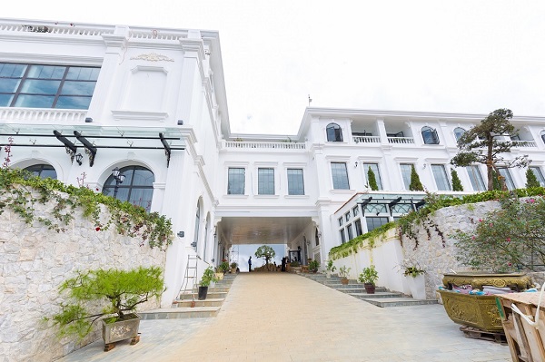 lối vào silk path grand resort sapa