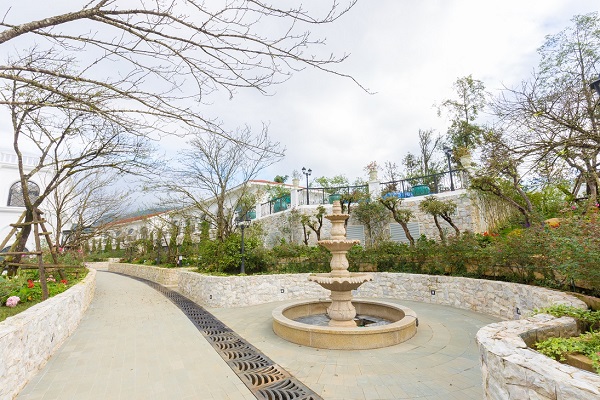 khu vườn Silk Path Sapa Resort