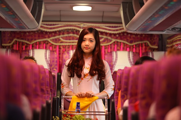 xe bus giường nằm đi Sapa